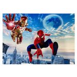 فرش کودک اختصاصی اسپایدرمن سوپرمن کد1030