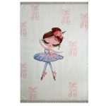 فرش کودک چاپی اختصاصی دخترانه کد1027