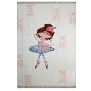 فرش کودک چاپی اختصاصی دخترانه کد1027