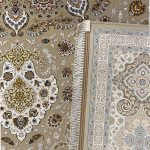 فرش ماشینی 1500 شانه زمینه نسکافه ای sh1501 - تصویر 3