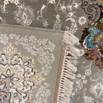 فرش ماشینی ۷۰۰ شانه خاکستری SH-712 - تصویر 4
