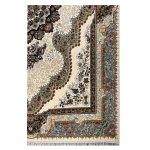 فرش ماشینی ۷۰۰ شانه زمینه کرم SH-708