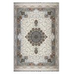 فرش ماشینی ۷۰۰ شانه زمینه کرم SH-713