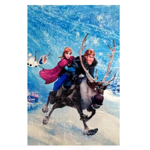 فرش کودک چاپی طرح فروزن