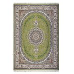 فرش ۱۲۰۰ شانه زمینه سبز کدSH-1215