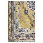 فرش ۱۲۰۰ شانه زمینه طلایی کدSH-1207 - تصویر 2