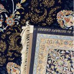 فرش ۱۲۰۰ شانه سرمه ایی کدSH-1214