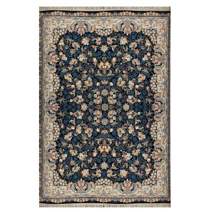 فرش ۷۰۰ شانه زمینه سرمه ای SH-702