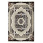 فرش ۷۰۰ شانه زمینه سرمه ای SH-705