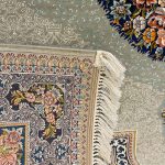 فرش ۷۰۰ شانه ماشینی زمینه خاکستری SH-718