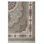 فرش ۷۰۰ شانه کاشان زمینه خاکستری SH-714 - تصویر 2