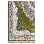 فرش ۱۲۰۰ شانه زمینه سبز کدSH-1220 - تصویر 2