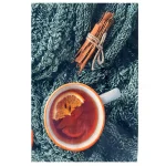 فرش آشپزخانه طرح چای و میوه کد 101413 - تصویر 2