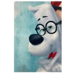 فرش کودک آقای پی بادی و شرمن زمینه آبی کد101217 - تصویر 3