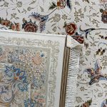 فرش 1500 شانه ماشینی زمینه کرم SH-1508