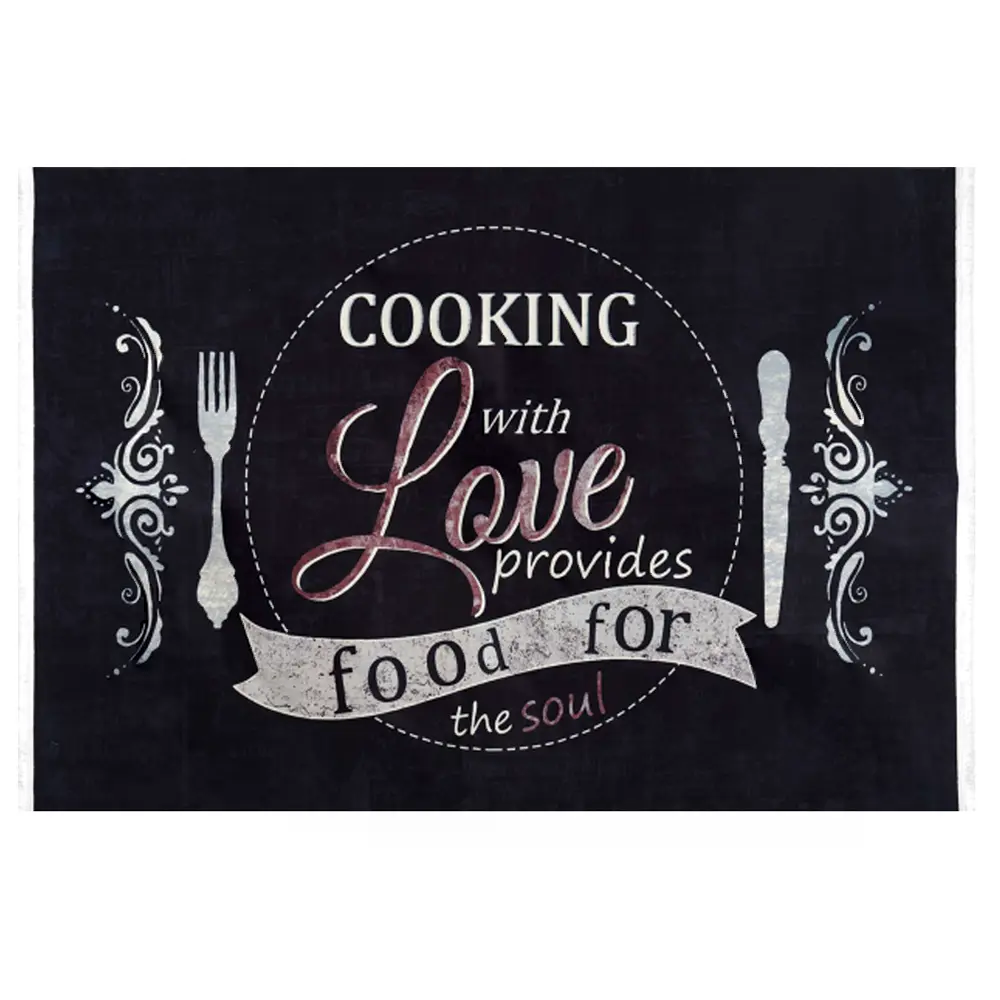 فرش آشپزخانه طرح لاو کد 101427 فرش آشپزخانه طرح لاو کد 101427