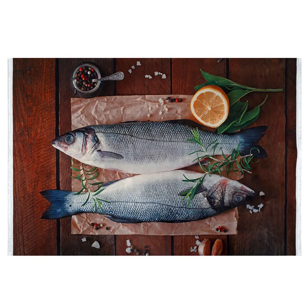 فرش آشپزخانه طرح ماهی کد 101402 فرش آشپزخانه طرح ماهی کد 101402