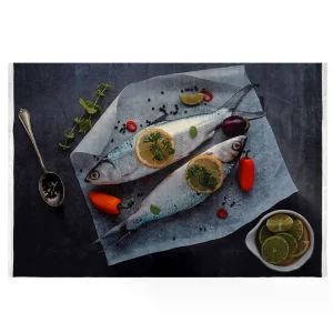 فرش آشپزخانه طرح ماهی کد 101403