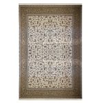 فرش ماشینی 1500 شانه زمینه کرم SH-1524