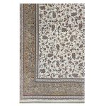 فرش ماشینی 1500 شانه زمینه کرم SH-1524 - تصویر 2