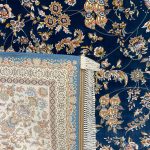 فرش ماشینی 1500 شانه سرمه ای SH-1521 - تصویر 4