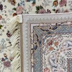 فرش ماشینی ۱۲۰۰ شانه زمینه کرم کدSH-1238 - تصویر 4