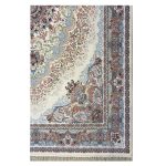 فرش ماشینی ۱۲۰۰شانه زمینه کرم کدSH-1248 - تصویر 2