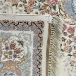 فرش ماشینی ۱۲۰۰شانه زمینه کرم کدSH-1248 - تصویر 3