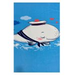 فرش کودک اختصاصی چاپی طرح دلفین کد1036