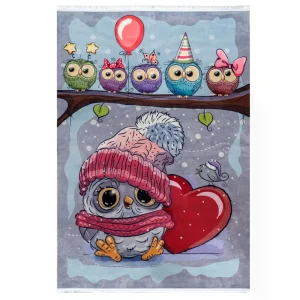 فرش کودک جغد کد101205