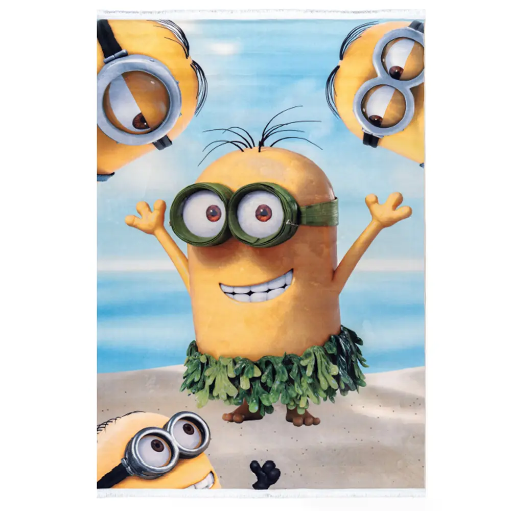 فرش کودک طرح مینیون کد101218 فرش کودک طرح مینیون کد101218