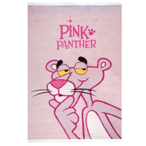 فرش کودک پلنگ صورتی کد101219