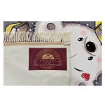 فرش کودک چاپی خرس شال دار کد1035