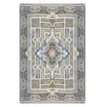 فرش ۱۲۰۰ شانه زمینه خاکستری کدSH-1218