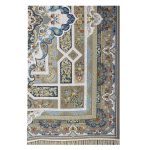 فرش ۱۲۰۰ شانه زمینه خاکستری کدSH-1218 - تصویر 2