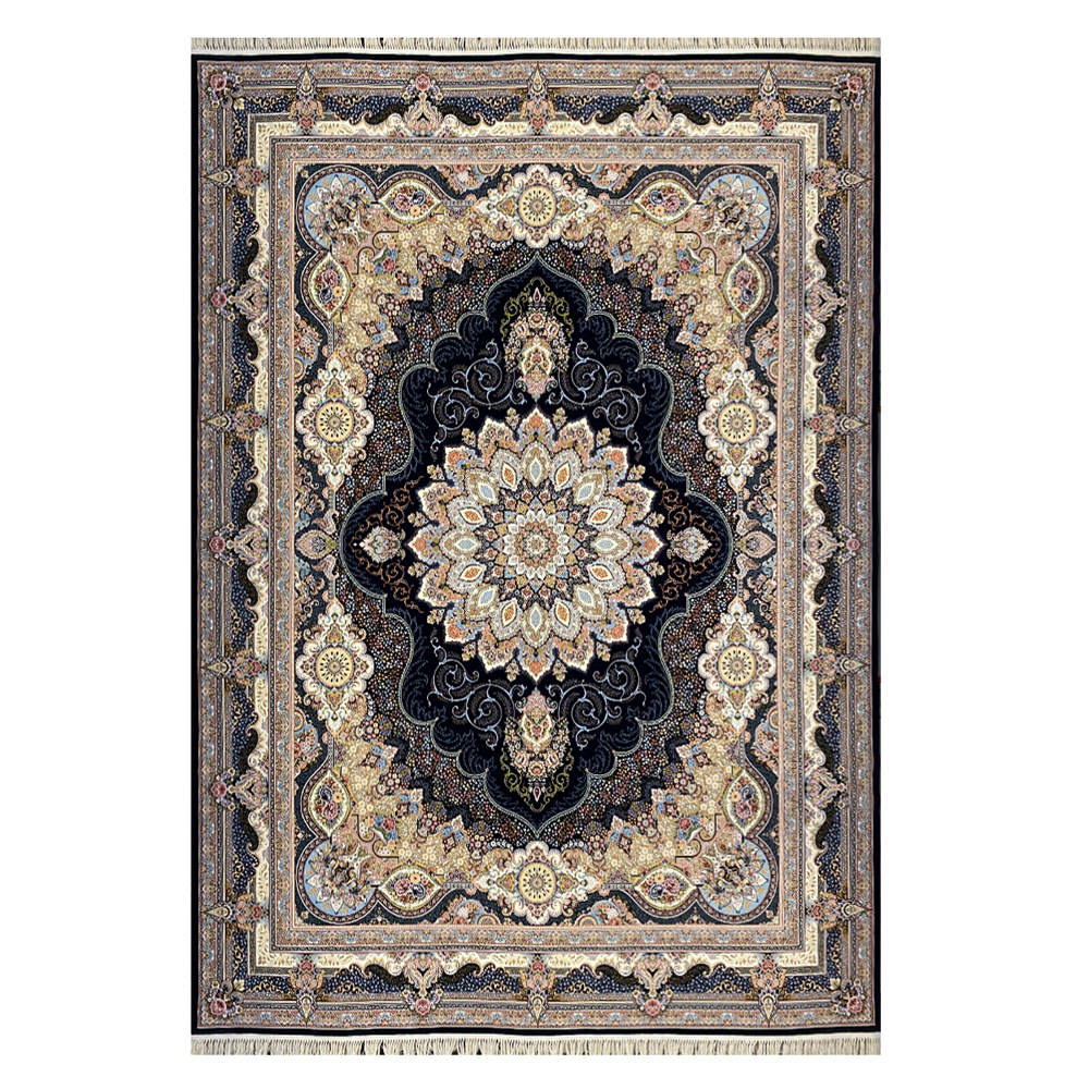 فرش ۱۲۰۰ شانه زمینه ذغالی کدSH-1225 فرش ۱۲۰۰ شانه زمینه ذغالی کدSH-1225