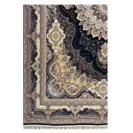 فرش ۱۲۰۰ شانه زمینه ذغالی کدSH-1225