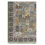 فرش ۱۲۰۰ شانه زمینه سبز کدSH-1227