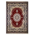 فرش ۱۲۰۰ شانه زمینه قرمز کدSH-1226