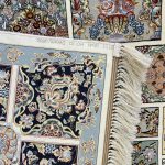 فرش ۱۲۰۰ شانه زمینه کرم کدSH-1229