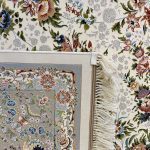 فرش ۱۲۰۰ شانه زمینه کرم کدSH-1232