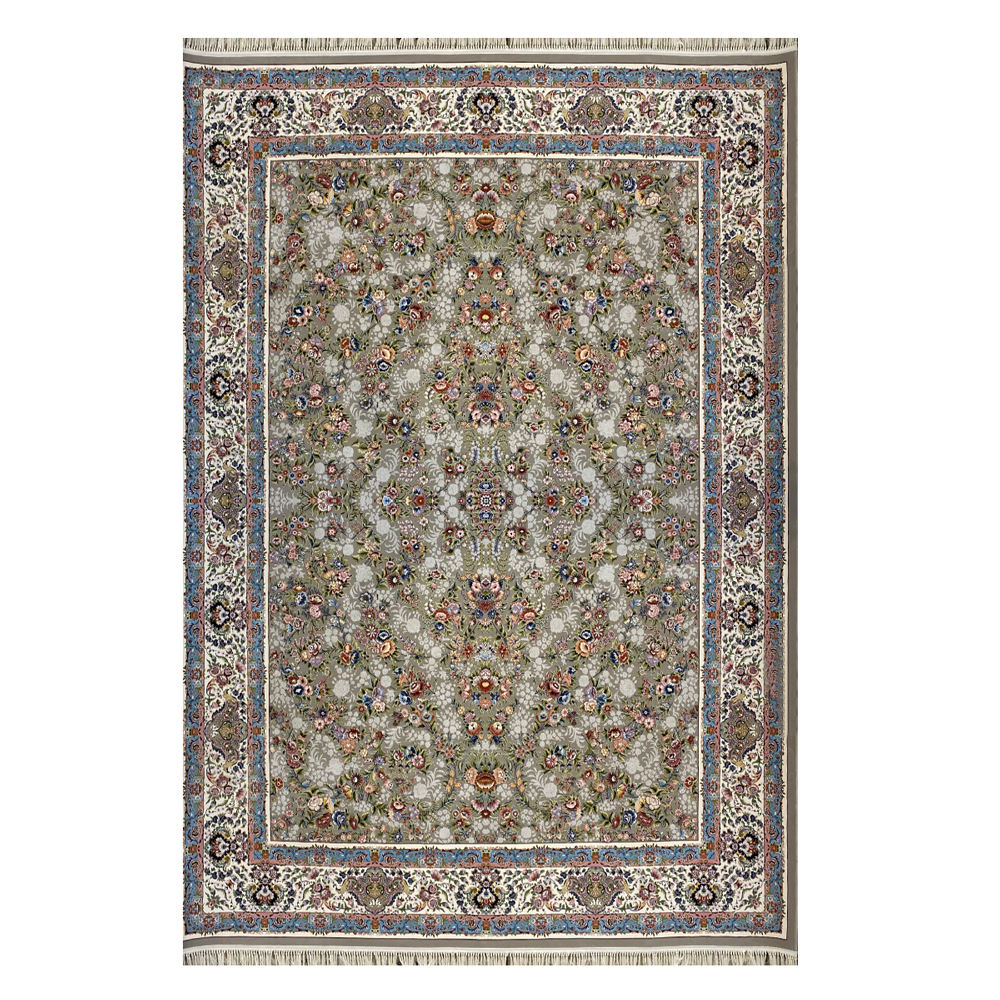 فرش ۱۲۰۰ شانه زمینه گردویی کدSH-1234 فرش ۱۲۰۰ شانه زمینه گردویی کدSH-1234