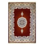 فرش ۱۲۰۰شانه زمینه قرمز کدSH-1245