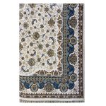 فرش ۱۲۰۰شانه زمینه کرم کدSH-1253 - تصویر 2