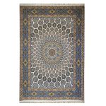 فرش ۱۲۰۰شانه زمینه کرم کدSH-1255