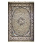 فرش ۱۲۰۰شانه زمینه گردویی کدSH-1243