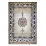 فرش ۱۲۰۰شانه زمینه گردویی کدSH-1246