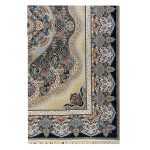 فرش ۱۲۰۰شانه ماشینی زمینه خاکستری کدSH-1259 - تصویر 2