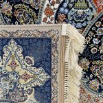 فرش ۱۲۰۰شانه ماشینی زمینه خاکستری کدSH-1259 - تصویر 4