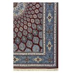 فرش ۱۲۰۰شانه ماشینی زمینه قرمز کدSH-1256